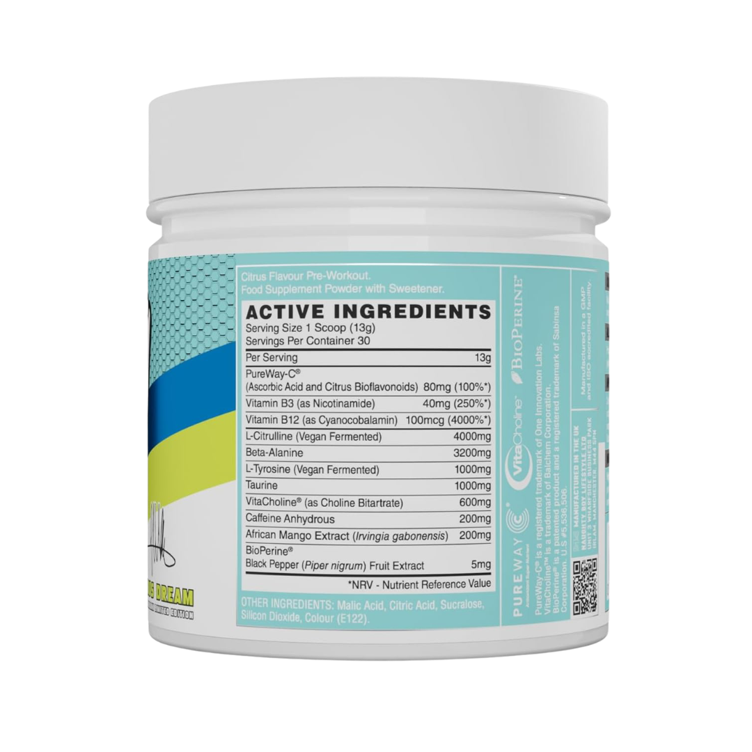 Naughty Boy Energy 390g Citrus Dream