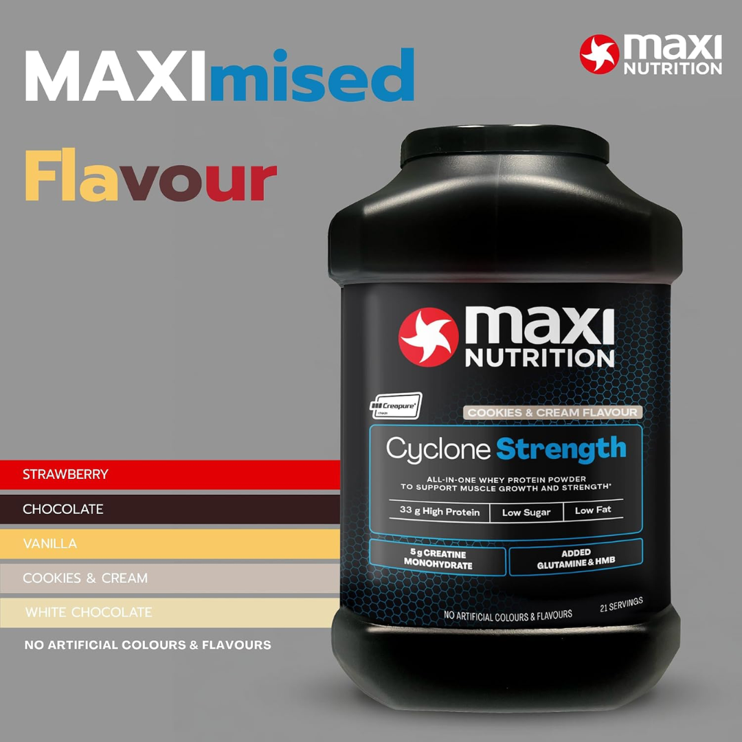 MaxiNutrition Cyclone Powder 1260g - Cookies & Cream