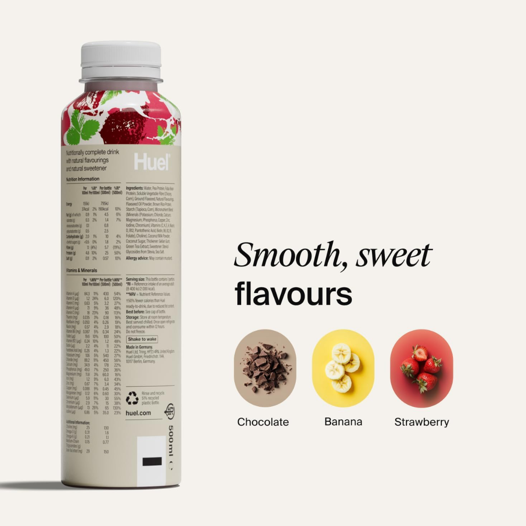 Huel Lite Ready-to Drink 8x500ml Strawberry