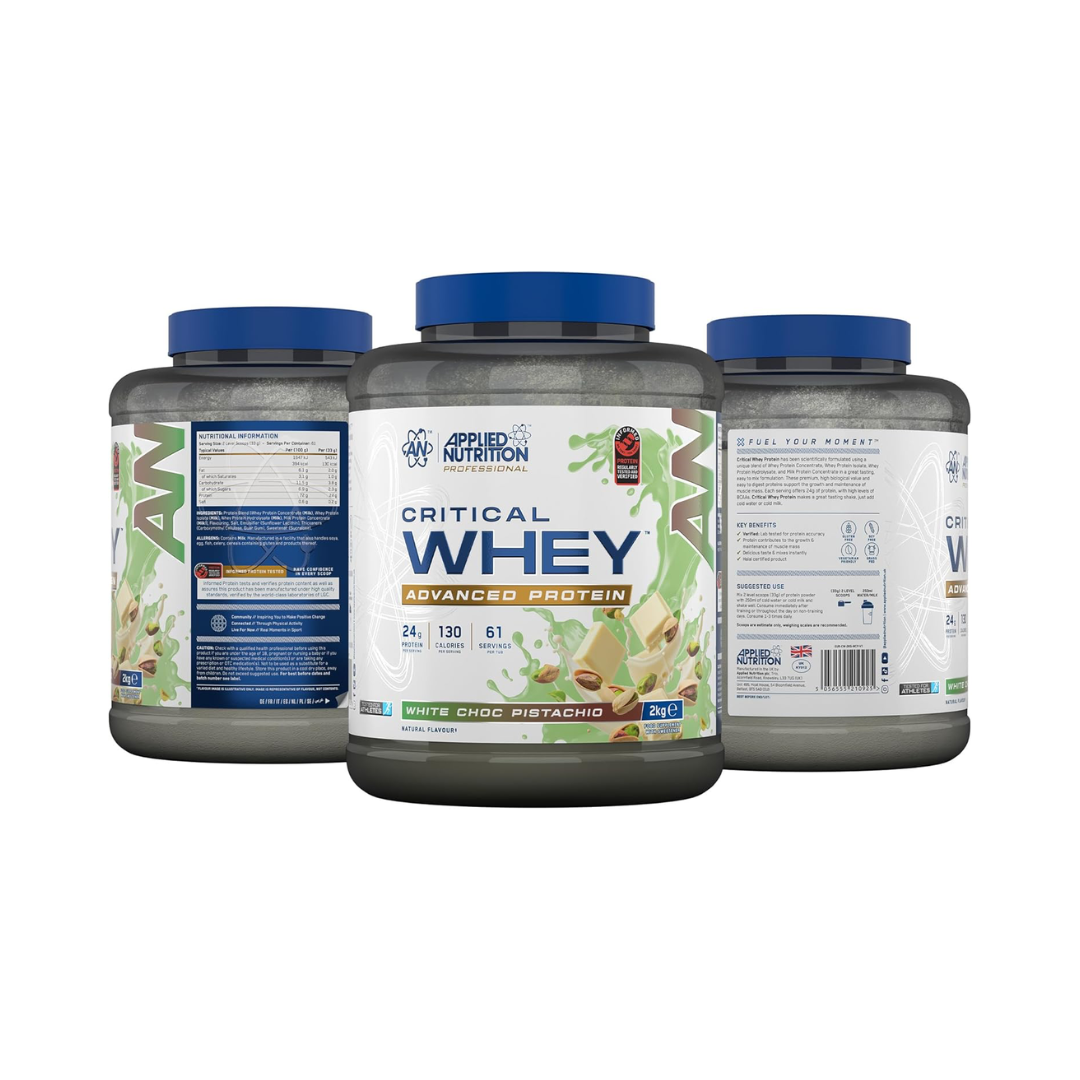 Applied Nutrition Critical Whey 2kg White Choc Pistachio