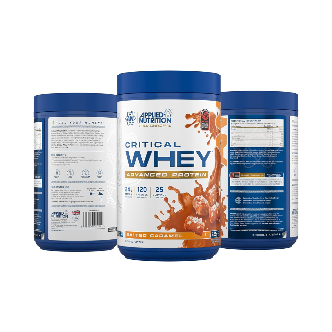 Applied Nutrition Critical Whey 825g Salted Caramel