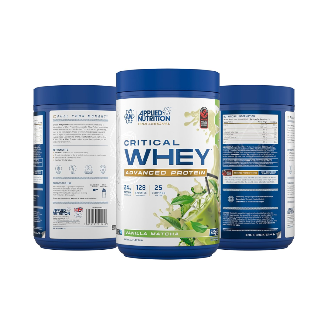 Applied Nutrition Critical Whey 825g Vanilla Matcha