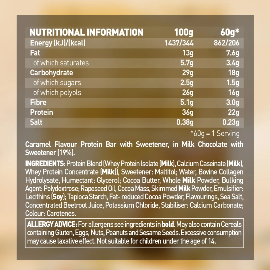 Grenade Protein Bar 12x60g - Caramel Chaos