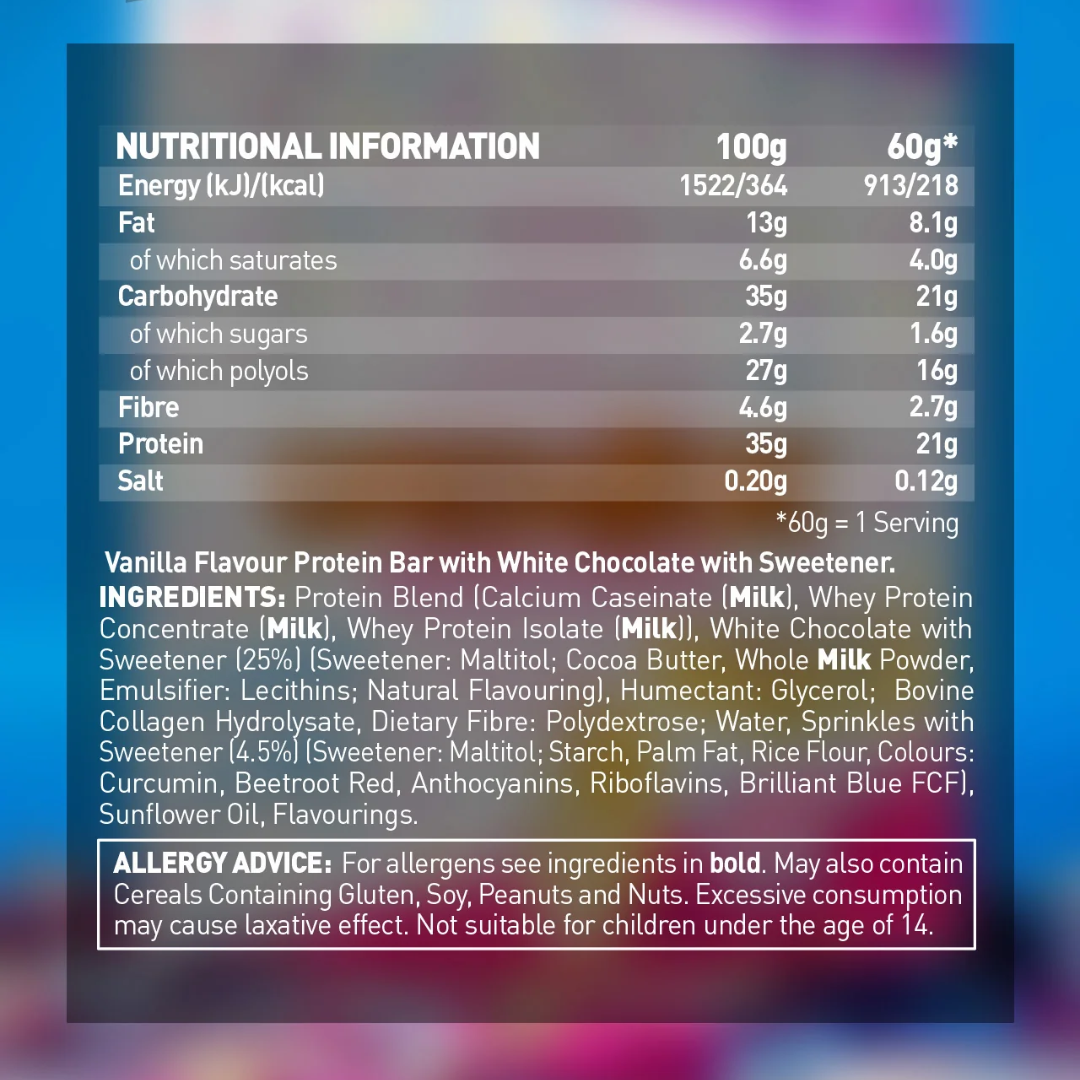 Grenade Protein Bar 12x60g - Birthday Cake