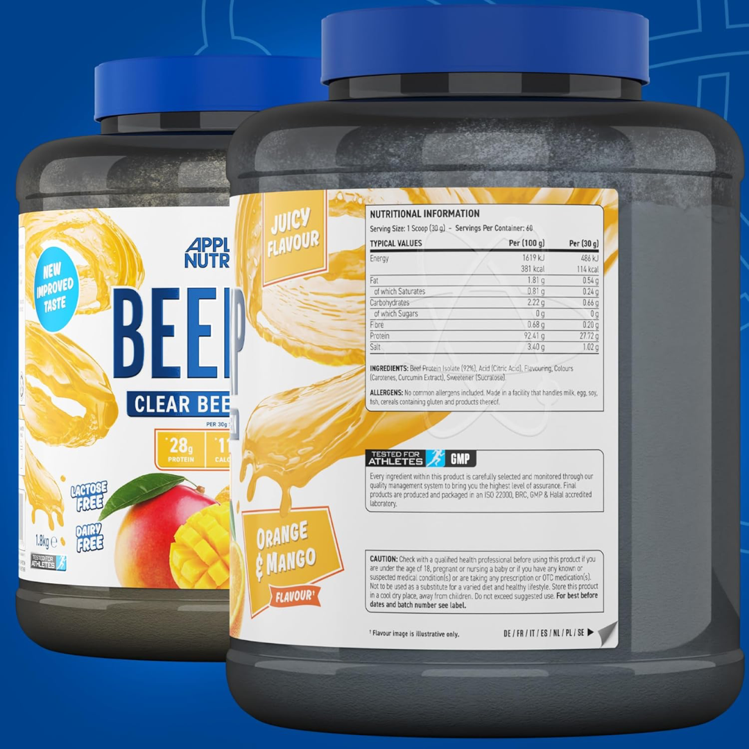 Applied Nutrition Beef XP 150g Orange Mango
