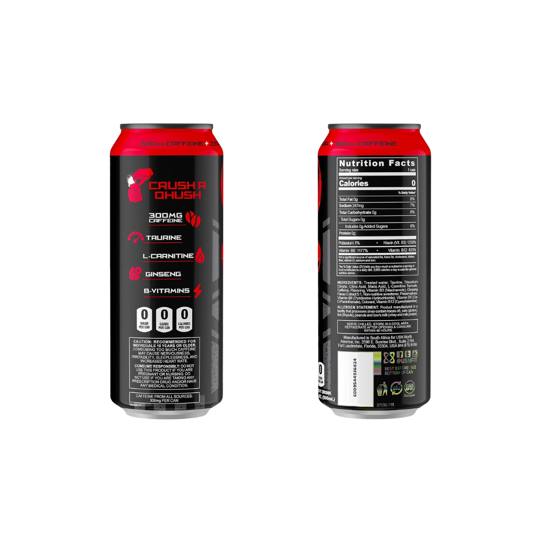USN QHUSH 12x500ml Mixed Fruit