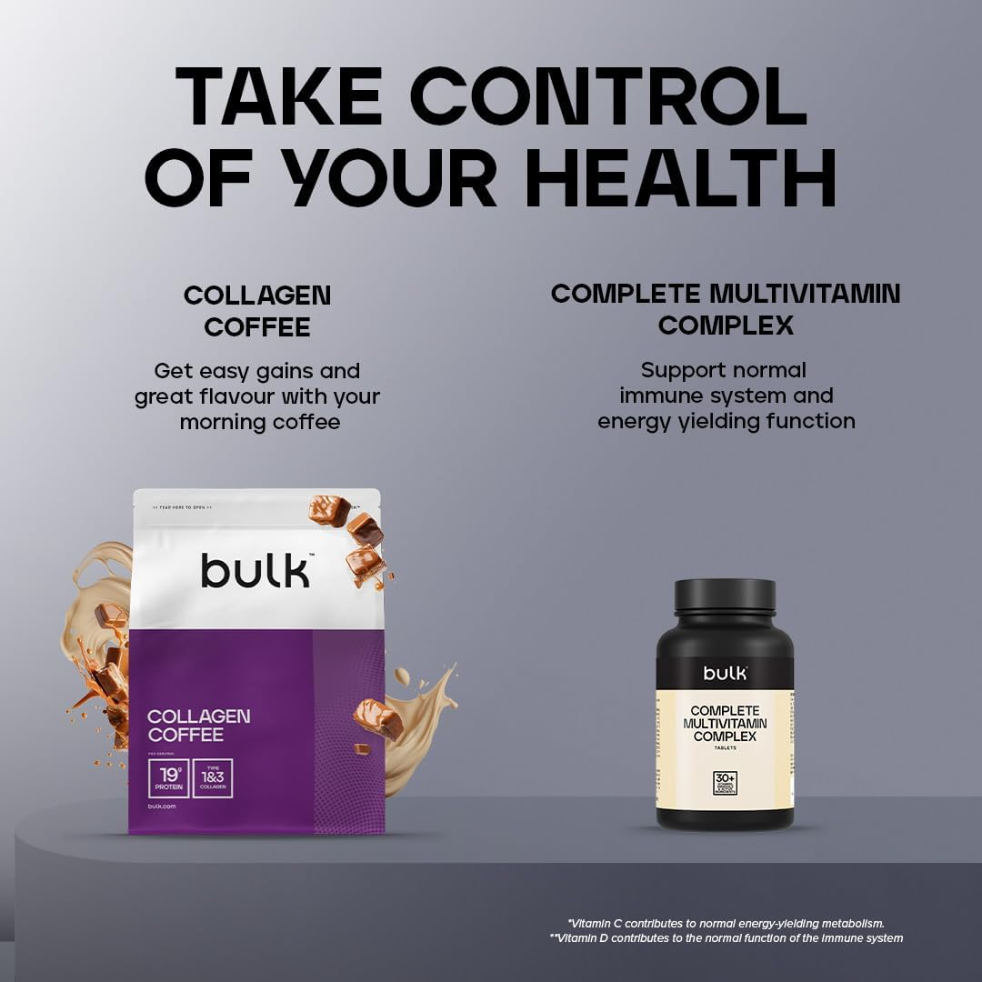 Bulk Collagen & Vitamin C 500g Orange