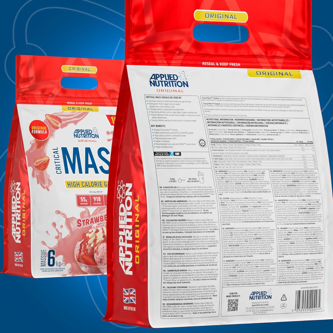Applied Nutrition Critical Mass Original 6kg Strawberry