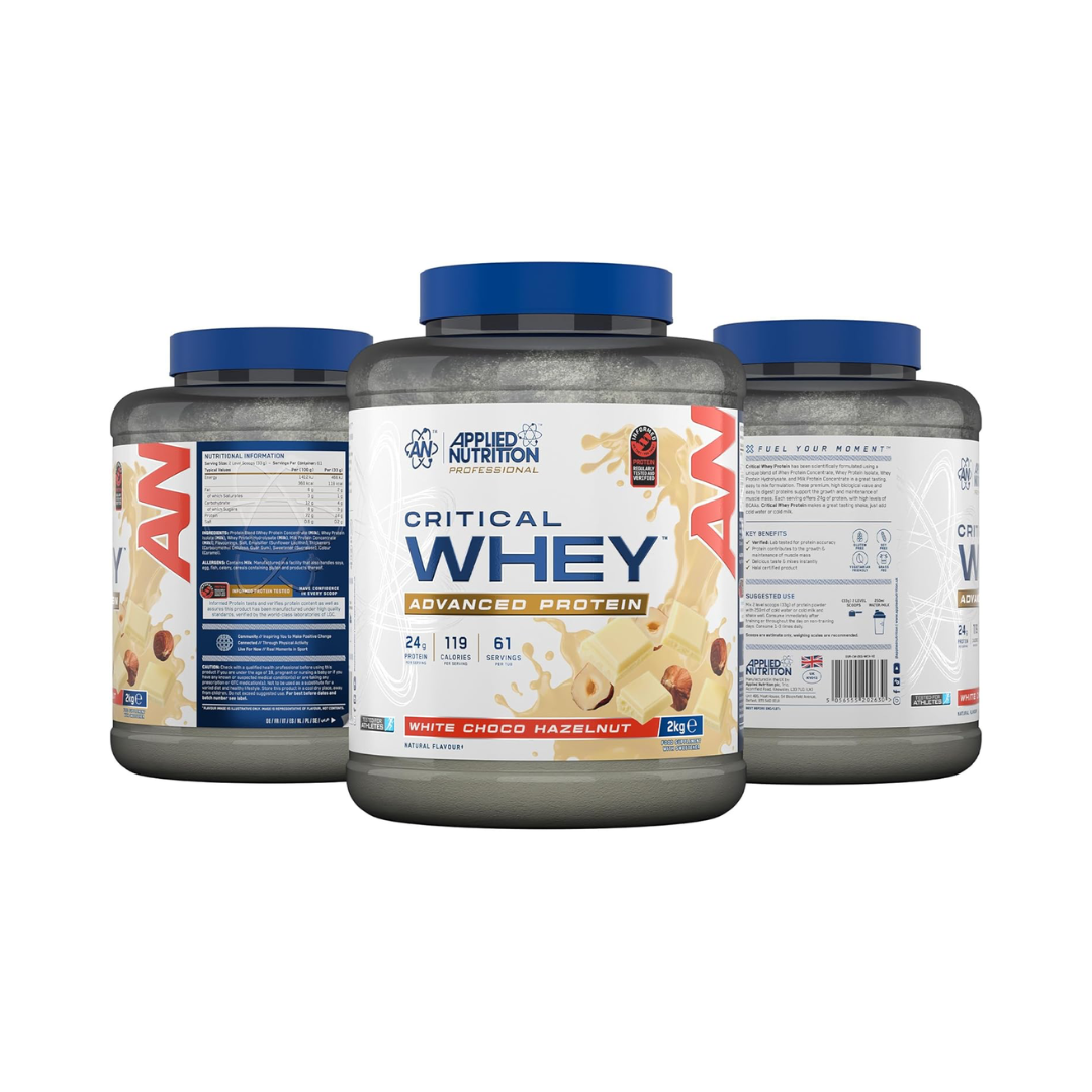 Applied Nutrition Critical Whey 2kg - White Choco Hazelnut