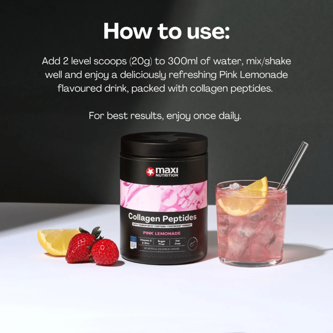 MaxiNutrition Collagen 300g Pink Lemonade
