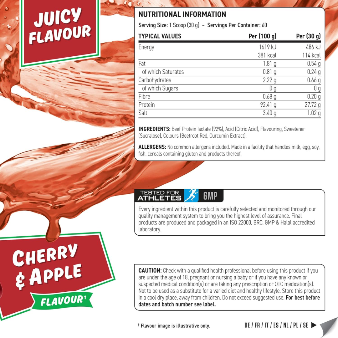 Applied Nutrition Beef XP 150g Cherry Apple