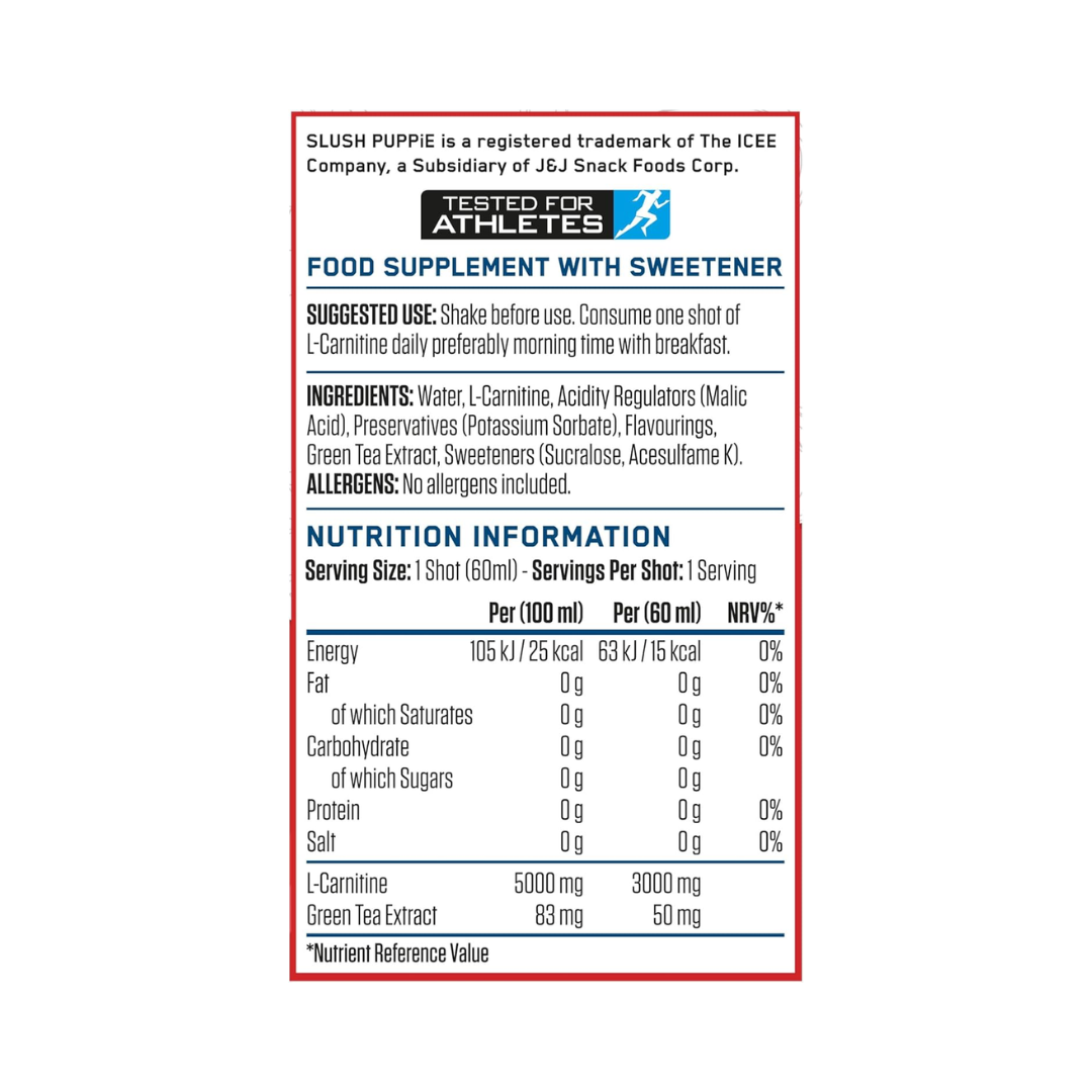 Applied Nutrition L-Carnitine Shot 12 x 60 ml SLUSH PUPPiE Cherry Chill