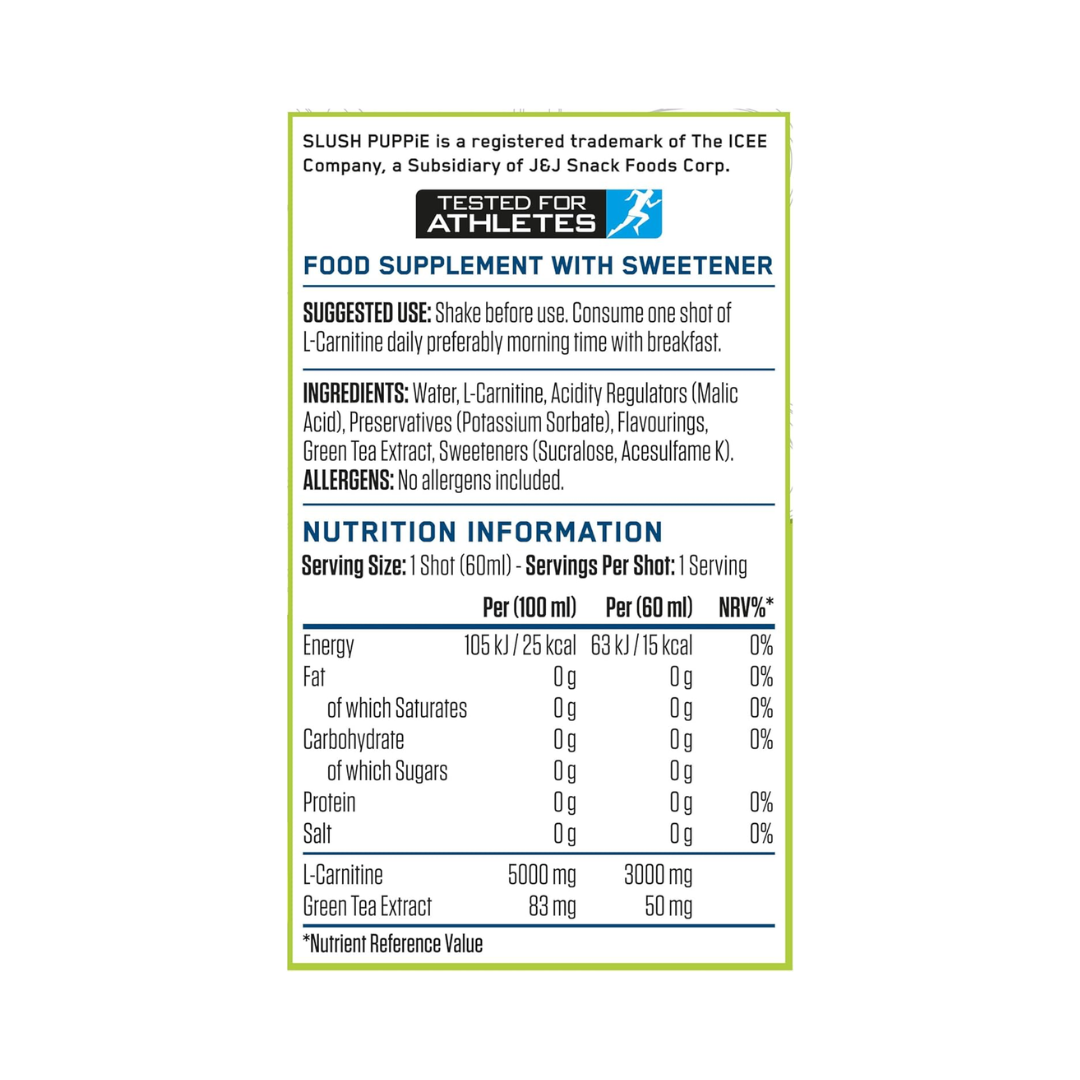 Applied Nutrition L-Carnitine Shot 12 x 60 ml SLUSH PUPPiE Twisted Citrus