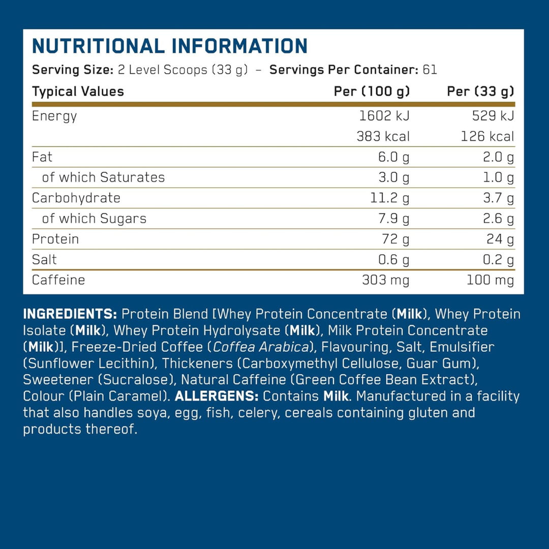 Applied Nutrition Critical Whey 2kg Caramel Latte