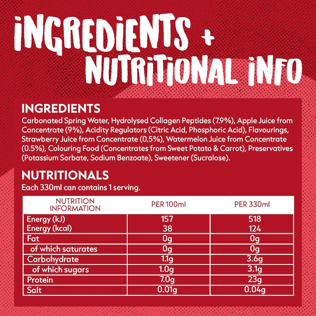 Sci-Mx Juicy Protein 12x330ml Strawberry & Watermelon