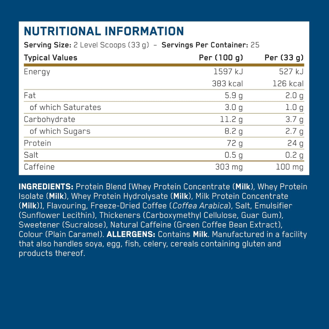 Applied Nutrition Critical Whey 825g Frappuccino