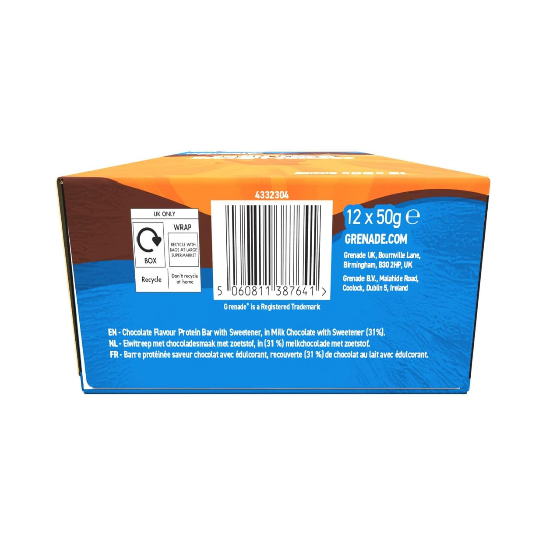 Grenade Soft Core Protein Bar 12 x 50g Double Chocolate