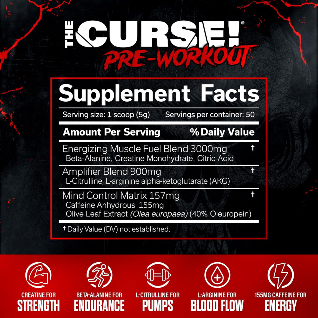 JNX Sports The Curse! 250g Dark Grape