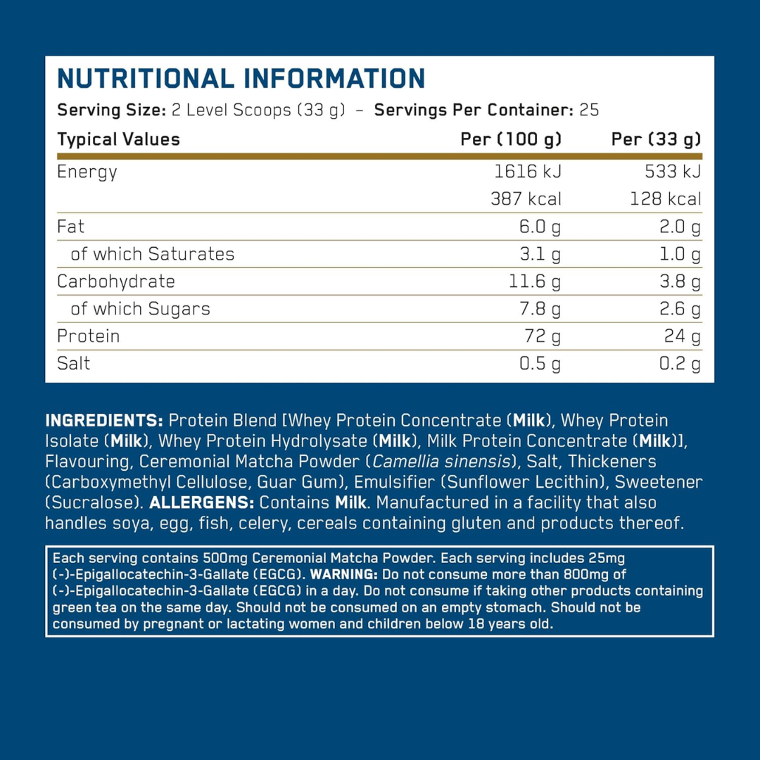 Applied Nutrition Critical Whey 825g Vanilla Matcha