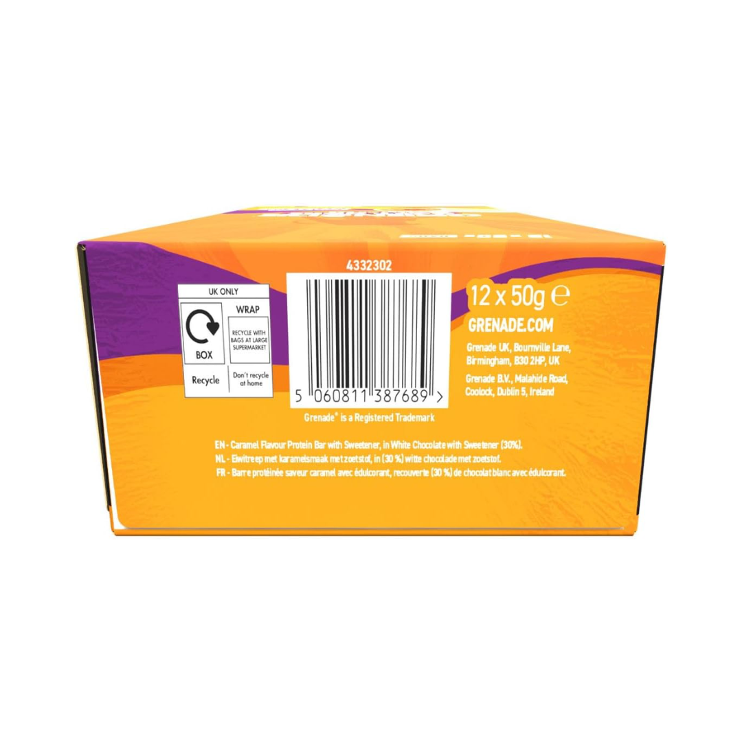 Grenade Soft Core Protein Bar 12 x 50g Golden Caramel