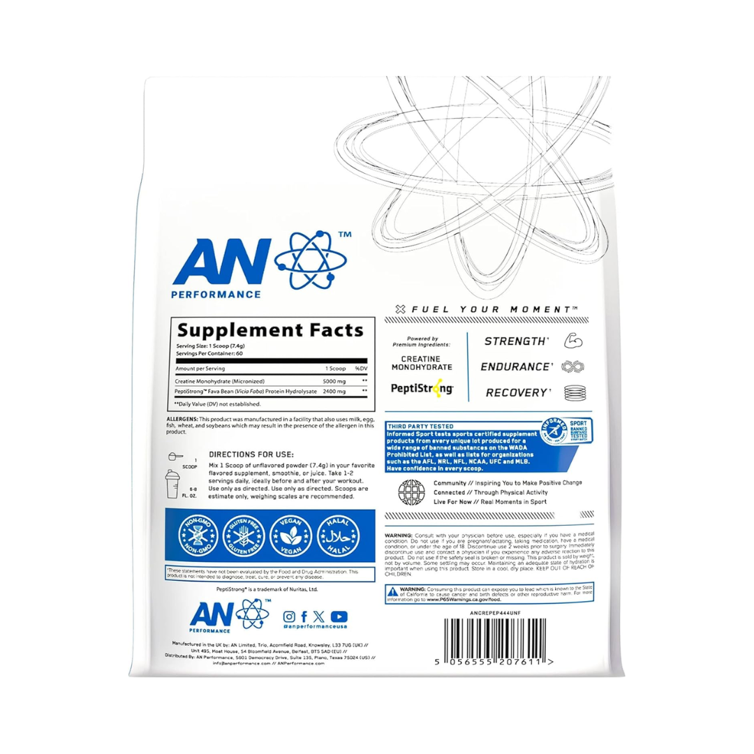 Applied Nutrition Creatine + Peptide 444g Unflavoured