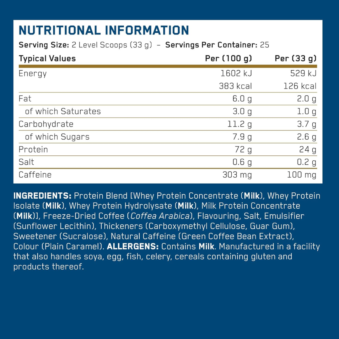 Applied Nutrition Critical Whey 825g Caramel Latte