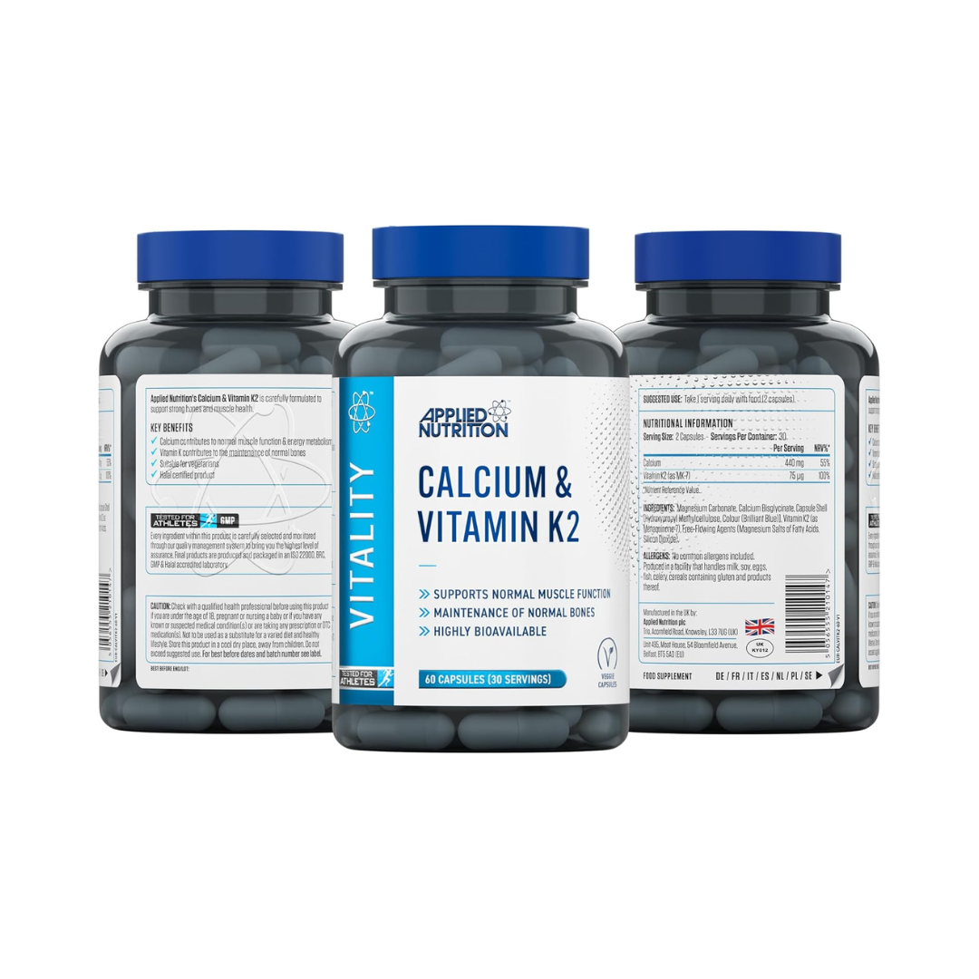 Applied Nutrition VITALITY - Calcium + K2 60 Caps