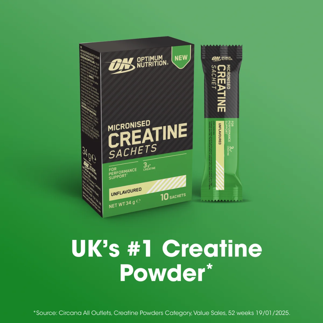 Optimum Nutrition ON Creatine Sachets 10x3.4g Unflavoured