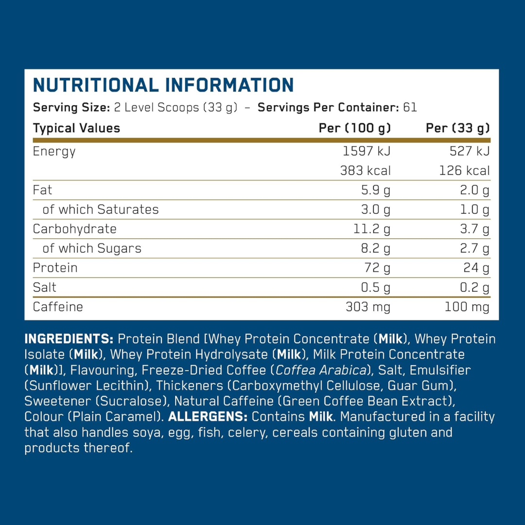 Applied Nutrition Critical Whey 2kg Frappuccino
