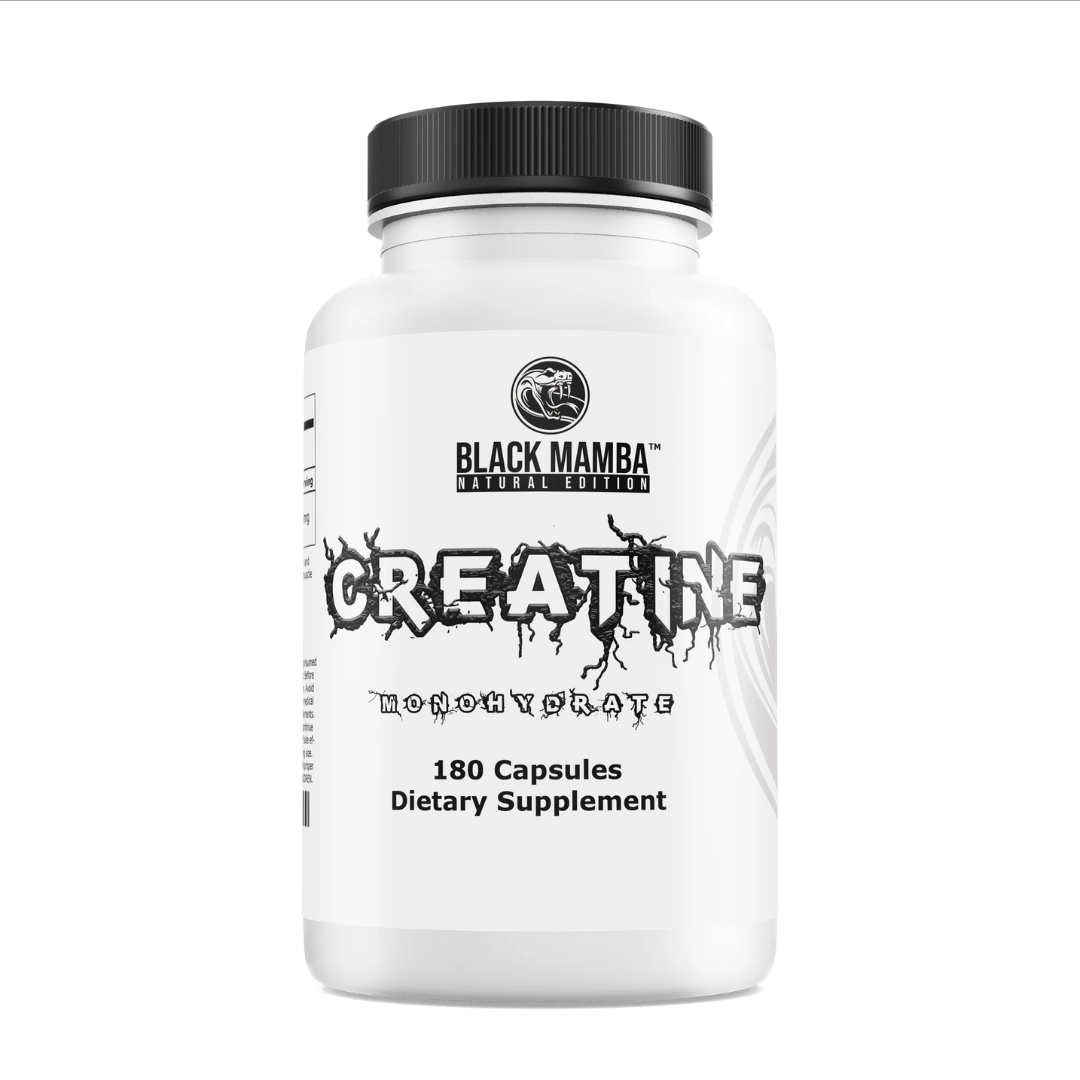Black Mamba Creatine Capsules 180 Caps