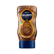 Callowfit Syrup 300ml Peanut & Caramel