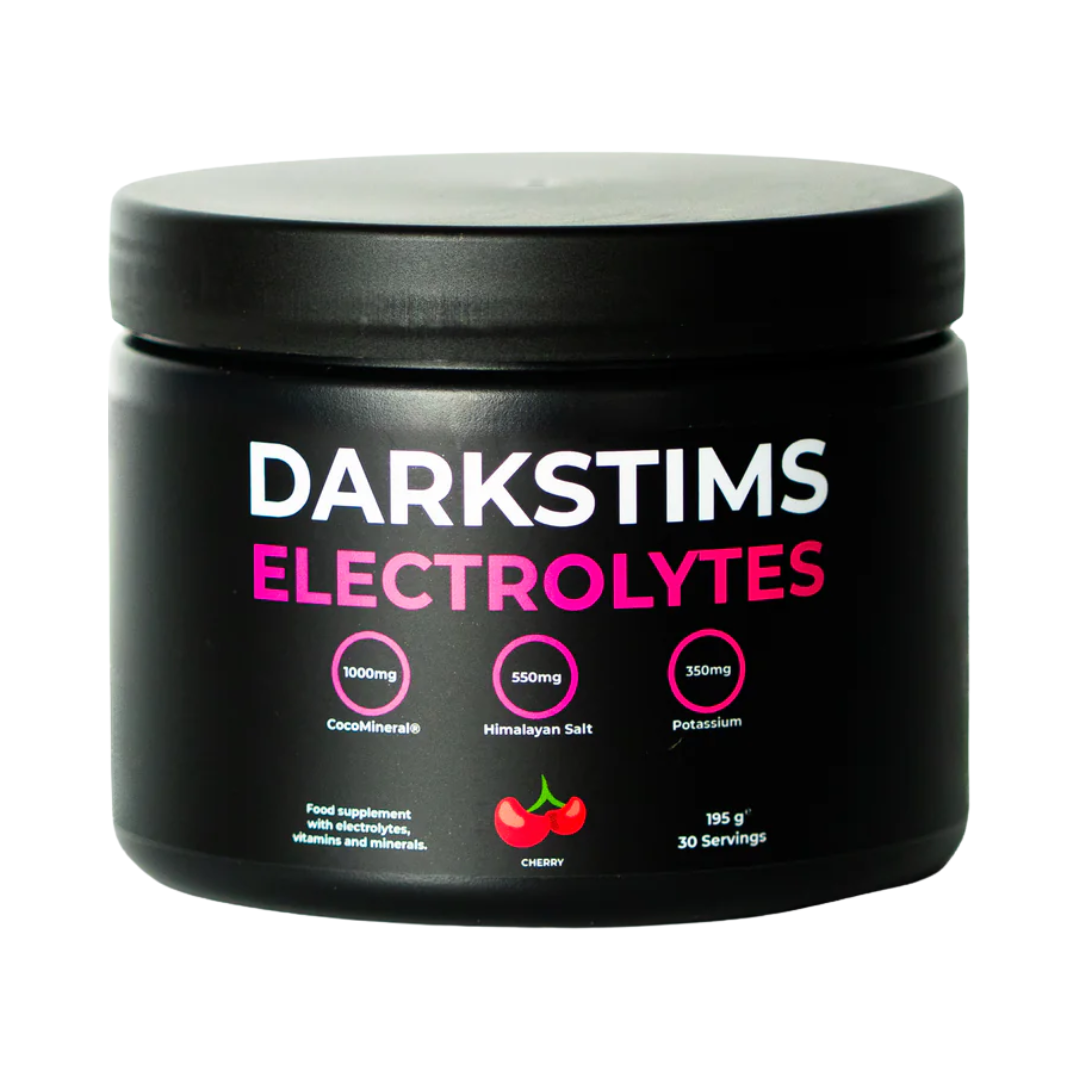 Darkstims Electrolytes with Caffeine 195g Cherry