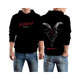 Murdered Out Insidious Hoodie XL Black