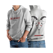 Murdered Out Insidious Hoodie L White