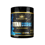 Pantheon Nutrition Titan Surge High Stim 570g Fizzy Blue Razz