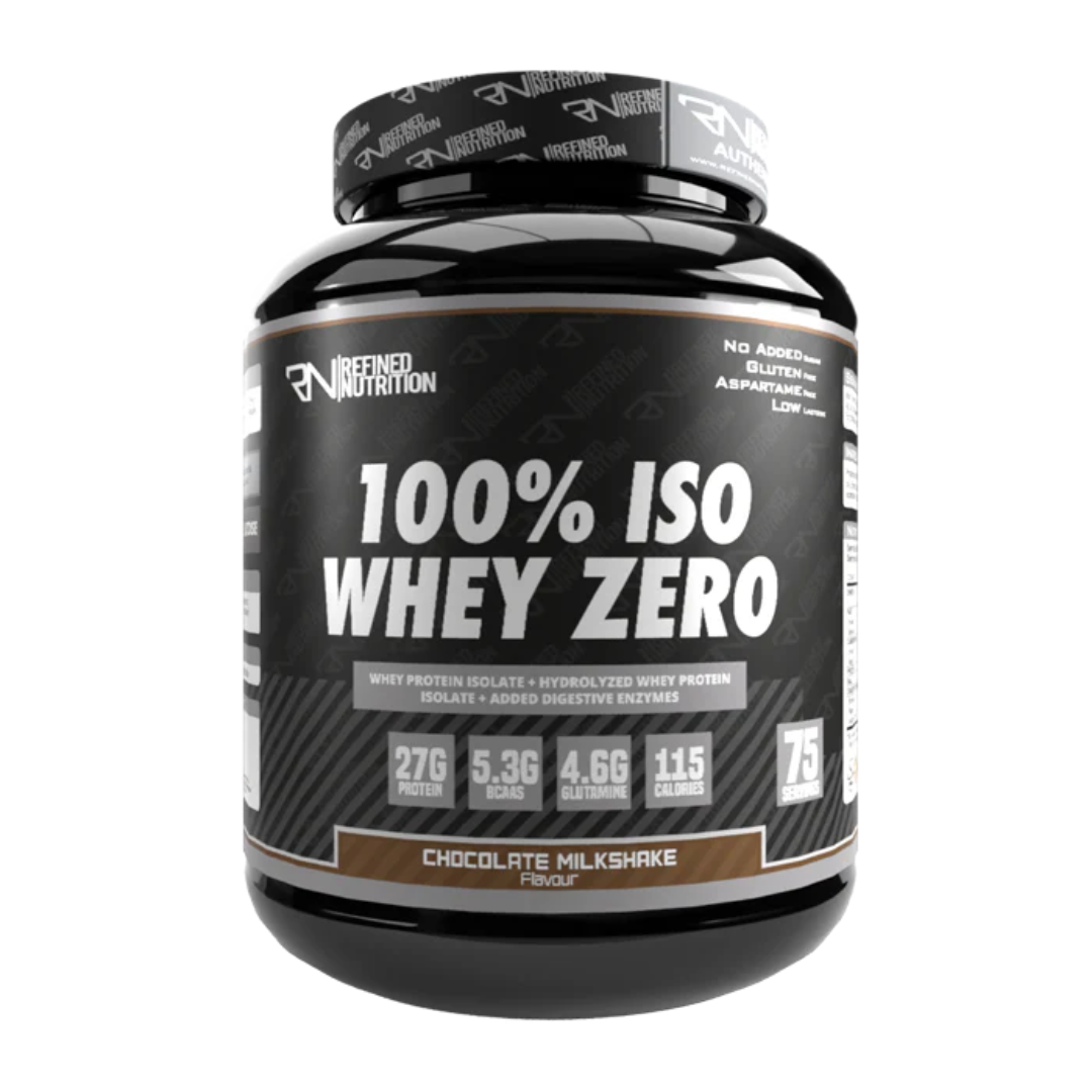 Refined Nutrition 100% Iso Whey Zero 2.27kg Chocolate Milkshake