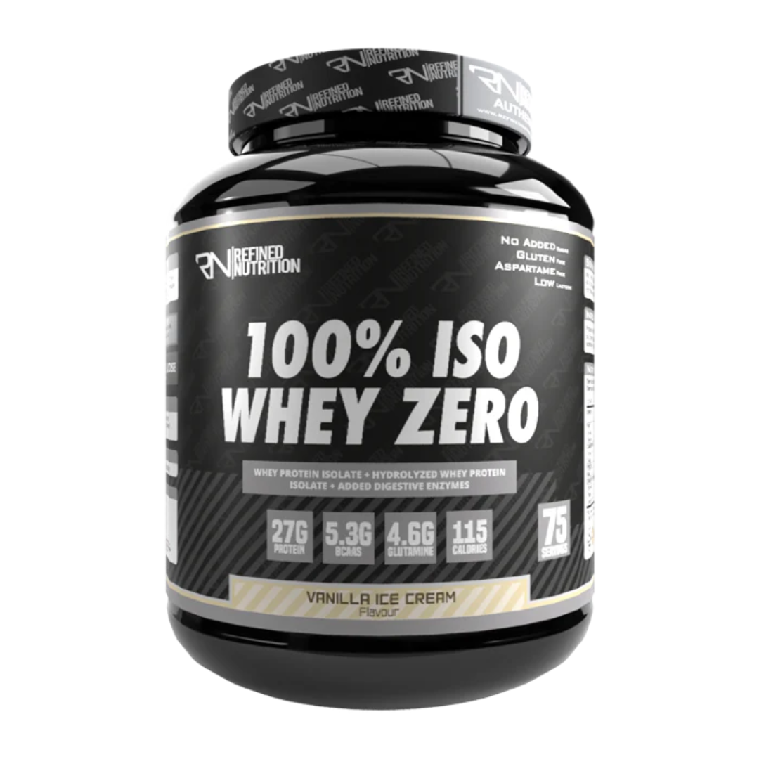 Refined Nutrition 100% Iso Whey Zero 2.27kg Vanilla Milkshake