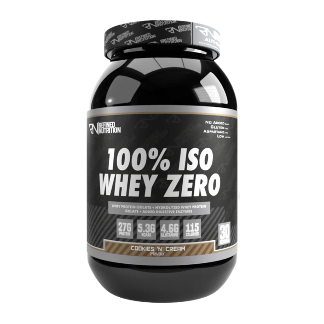 Refined Nutrition Refined 100% Iso Whey Zero 908g Cookies and Cream