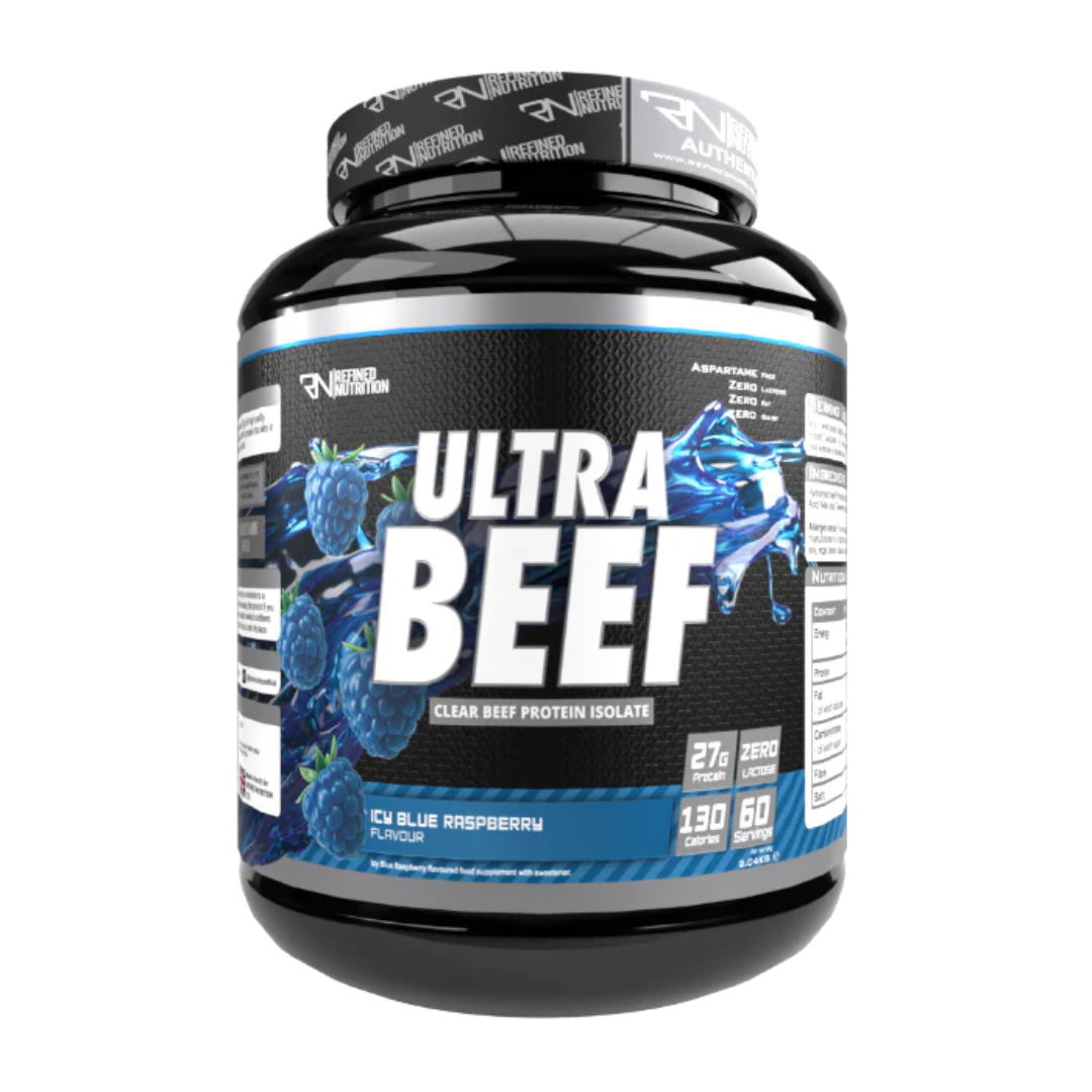 Refined Nutrition Ultra Beef 2.04kg Icy Blue Raspberry