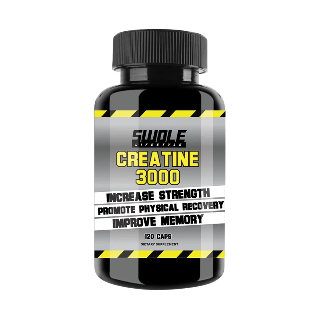 SWOLE Lifestyle Creatine Caps 120 Caps