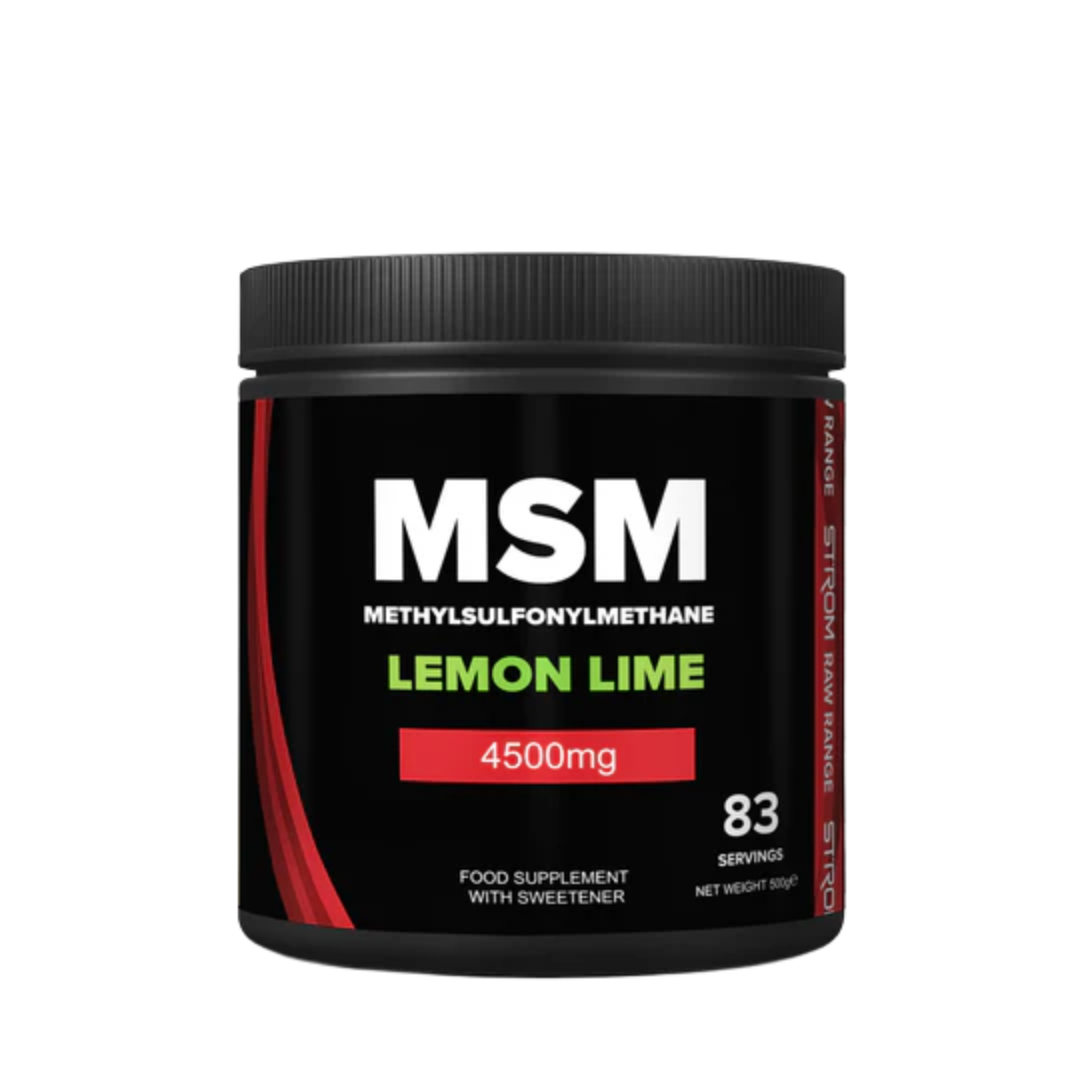Strom Sports MSM 500g Lemon Lime