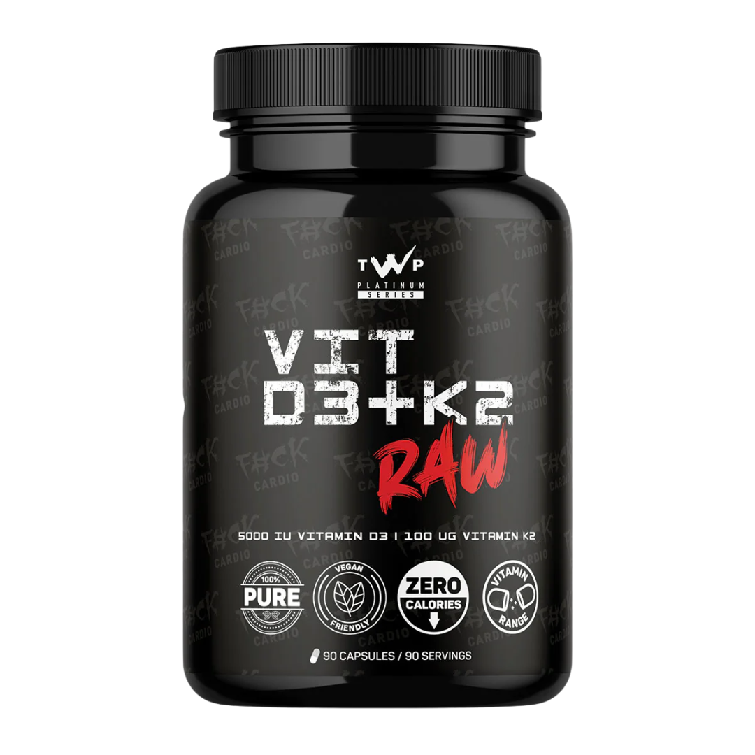 TWP VIT D3 + K2 RAW 90 Caps