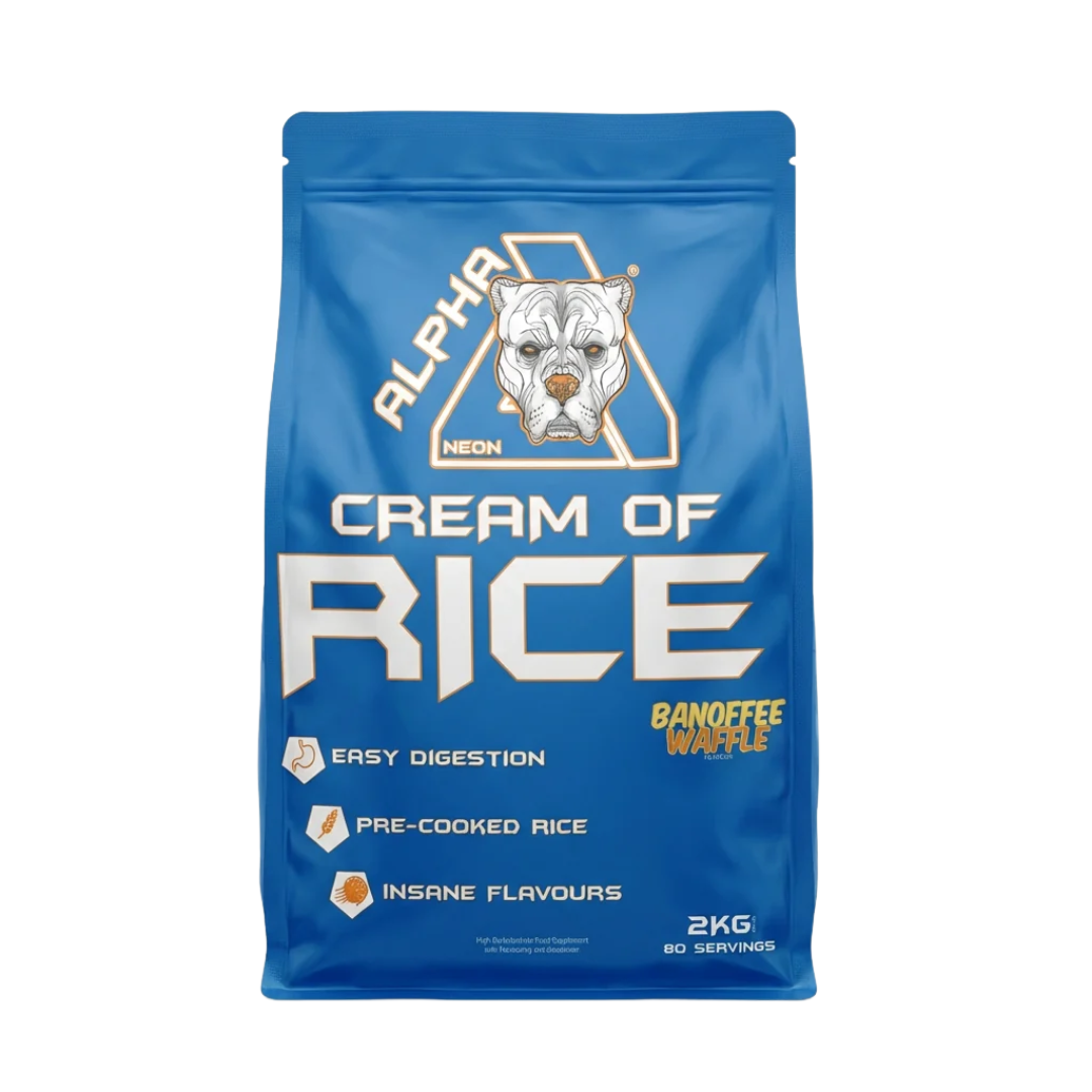 Alpha Neon Cream Of Rice 2kg Banoffee Waffle