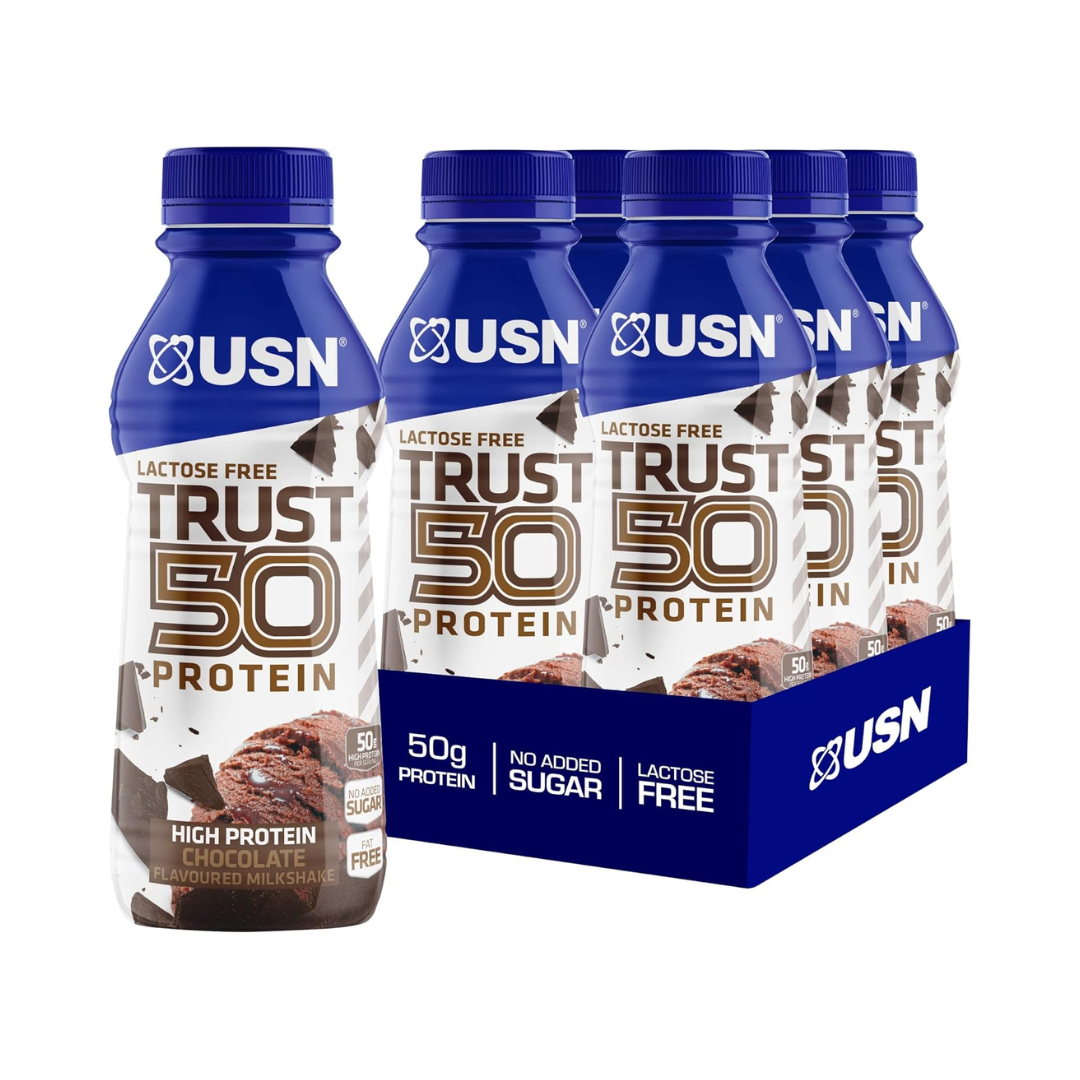 USN Trust Protein 50 6x500ml - Chocolate