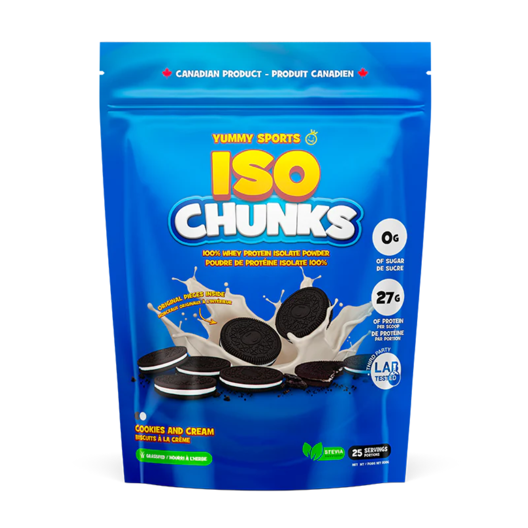 Yummy Sports ISO Chunk 25 Servings 800g - Cookies & Cream