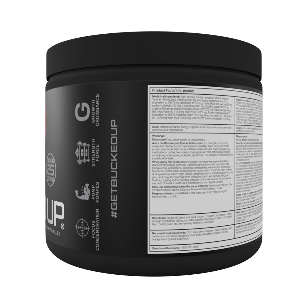 Bucked Up 280g 25 Servings - Rocket Pop