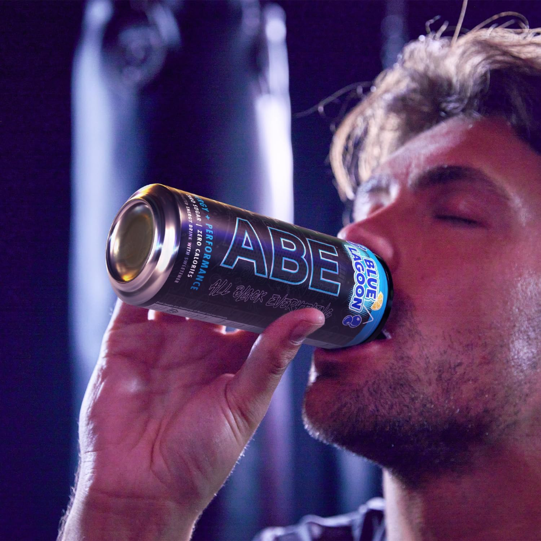 Applied Nutrition ABE All Black Everything Carbonated Can 12x330ml - Orange Burst