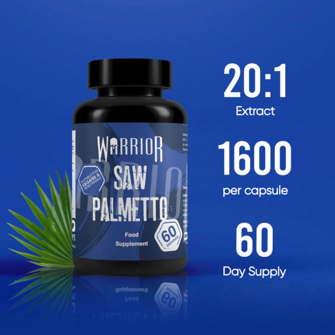 Warrior Saw Palmetto 90 Caps