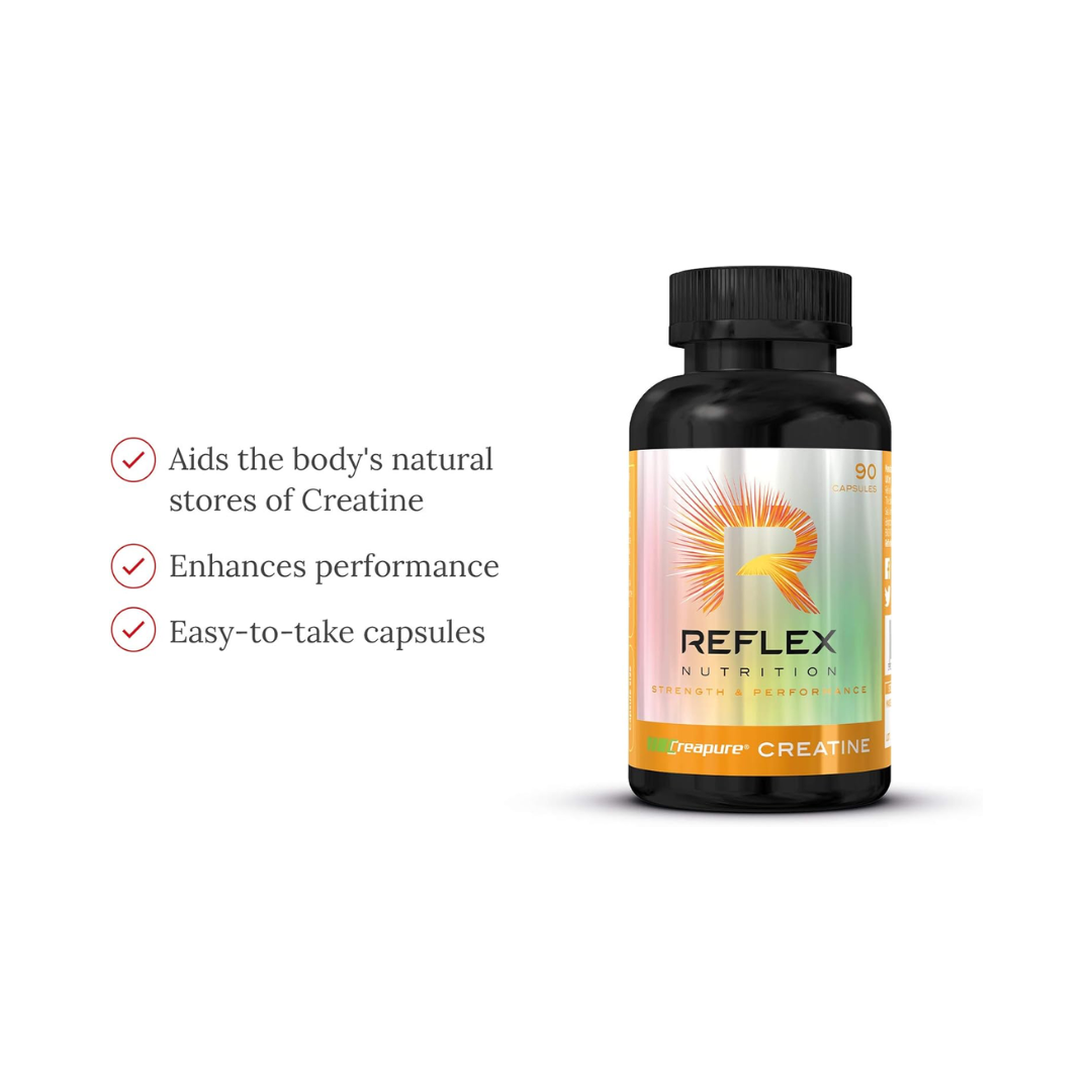 Reflex Nutrition Creapure Caps 90 Caps