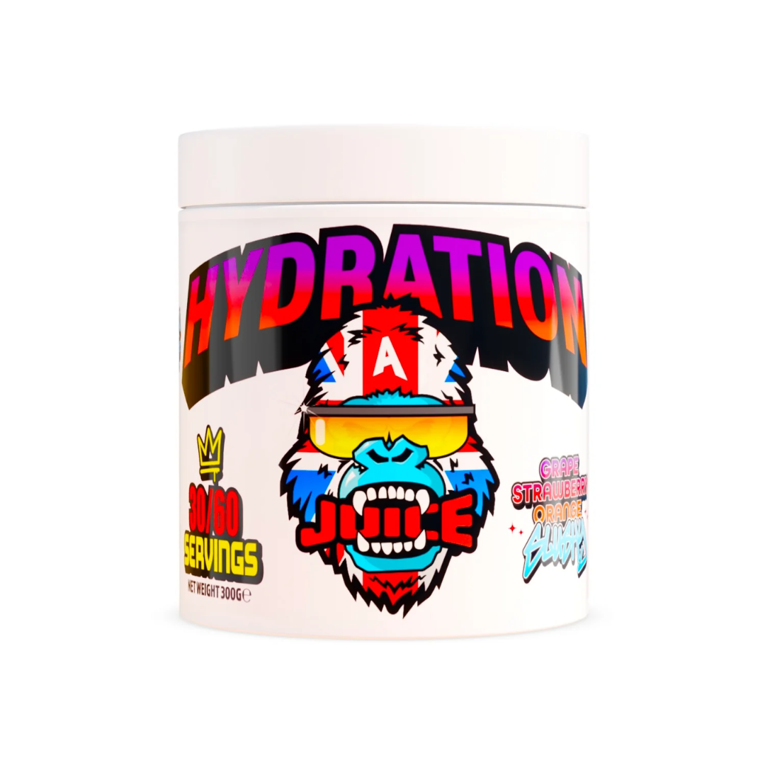 Gorillalpha Hydration Juice 300g - Grape Strawberry Orange Slushy